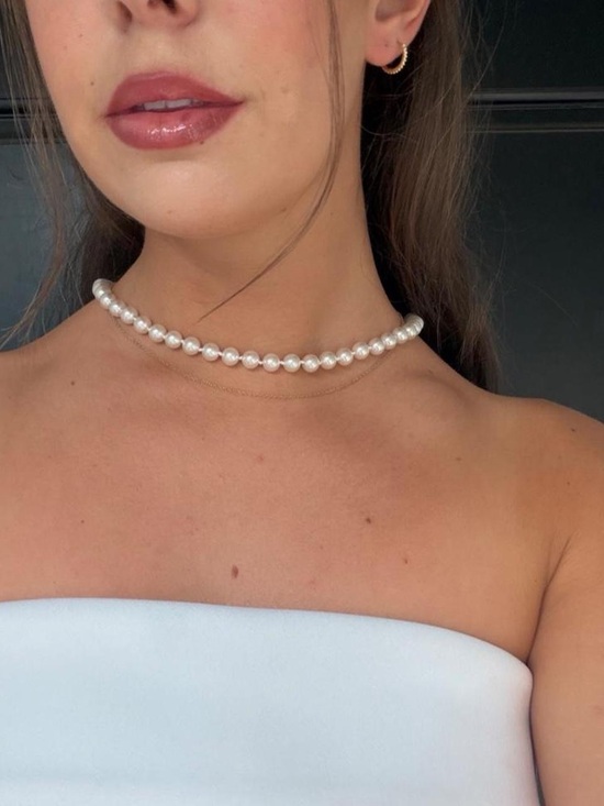 Monet Jewelry - Vintage faux pearl necklace Timeless coquette staple perfect for layering